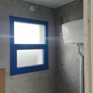 Washroom ventilator window Washroom ventilator window